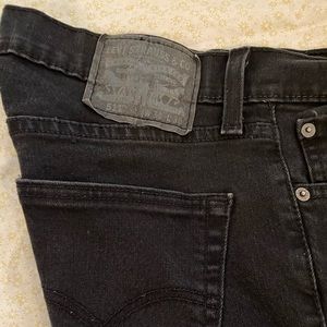 Levi’s black jeans